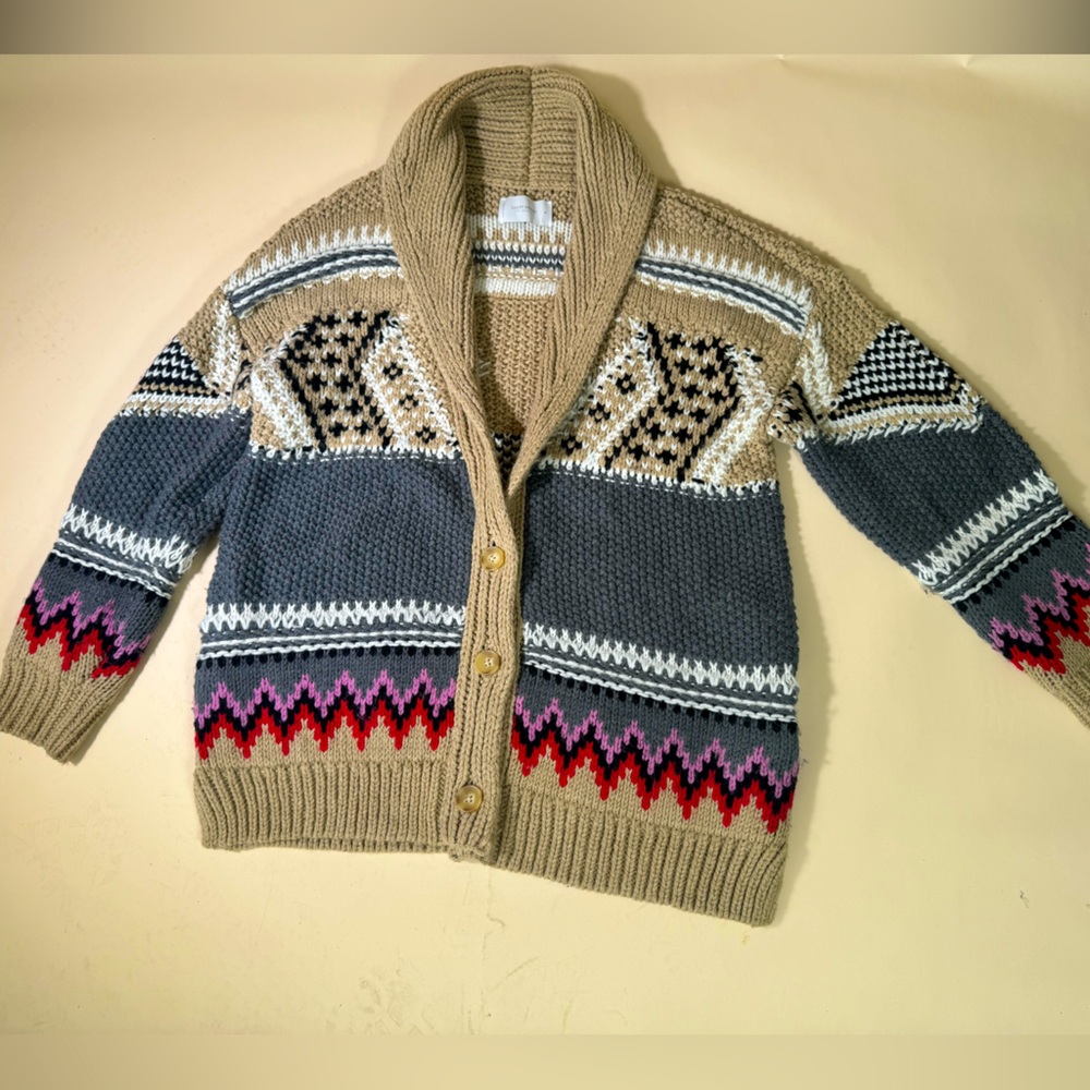 Thick lucky brand cardigan sweater